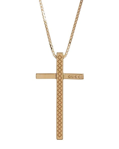 gucci diamantissima cross necklace|Gucci jewelry customer service.